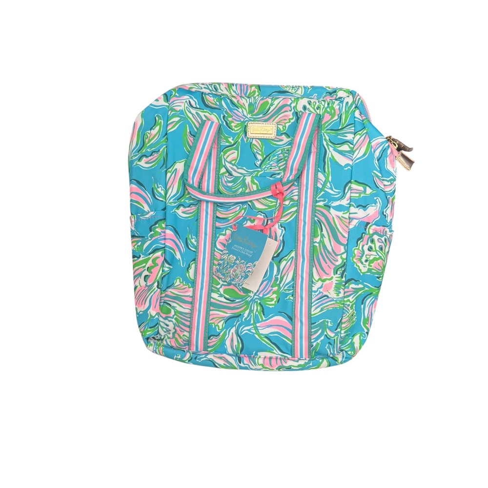 Lilly Pulitzer Chick Magnet Backpack Cooler Insulated Bag Floral 236302 NEW